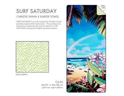 サーファータオル（Christie Shinn／Surf Saturday）　